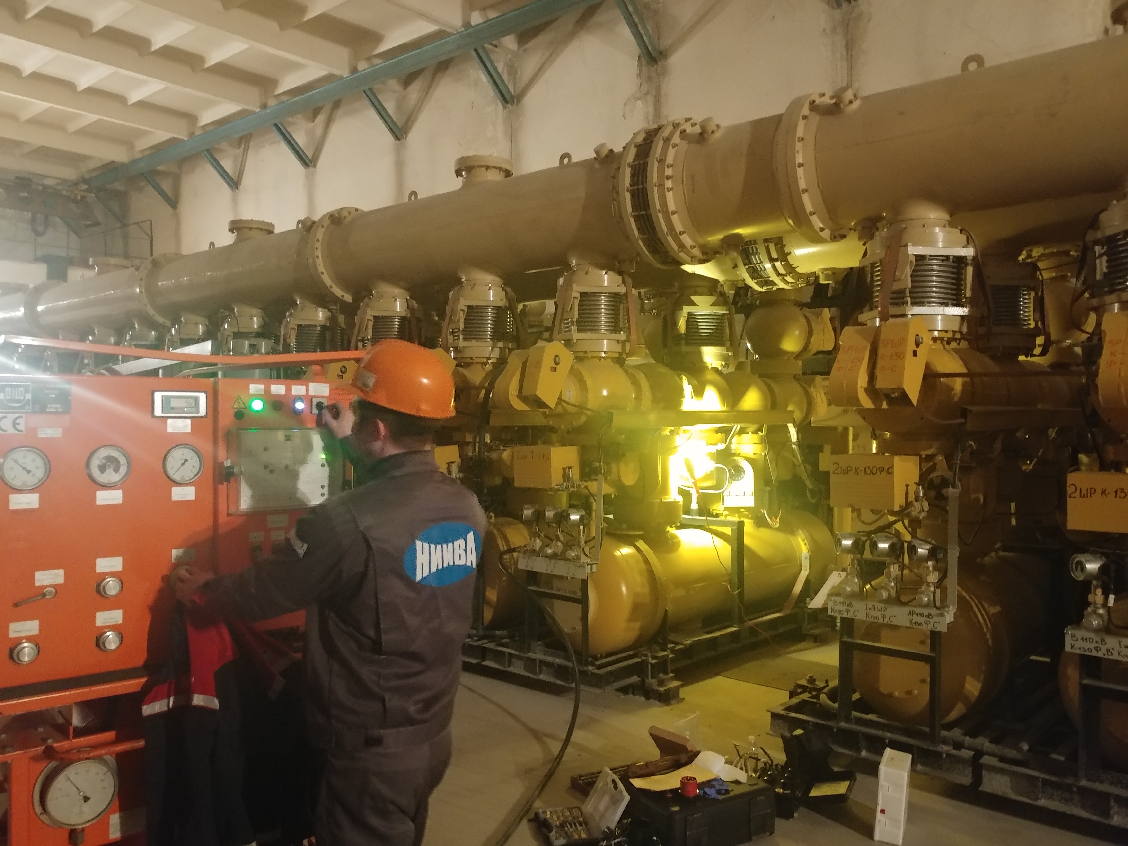 КРУЭ 110 кВ ПС 34 Мирная