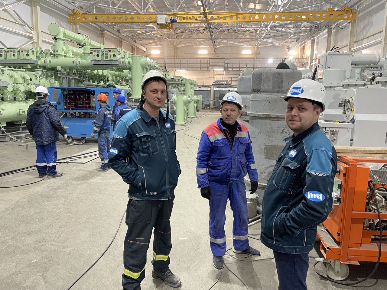 КРУЭ 110 и КРУЭ 220 кВ на ПС Междуреченская